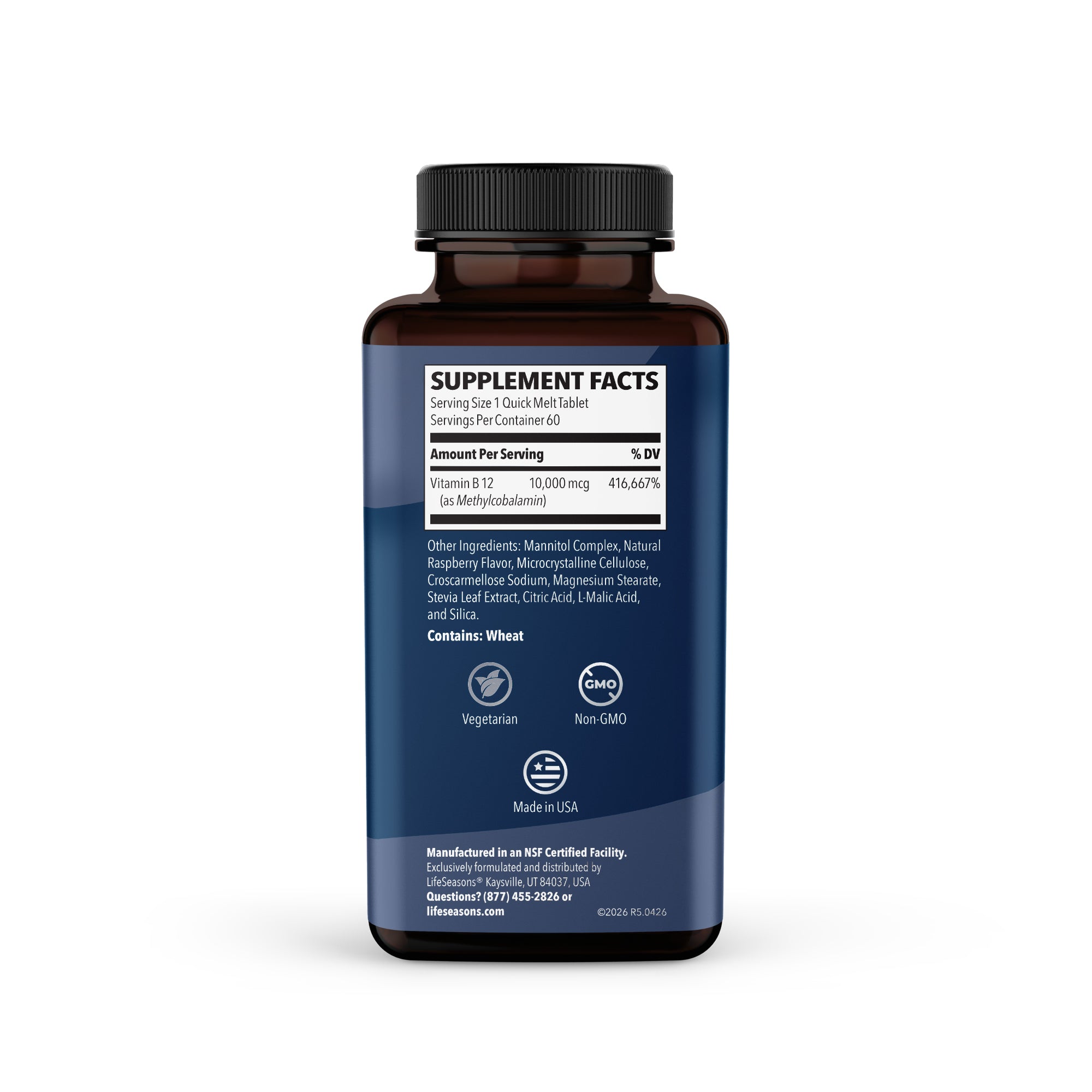 Methylcobalamin Vitamin B12 Quick Melts