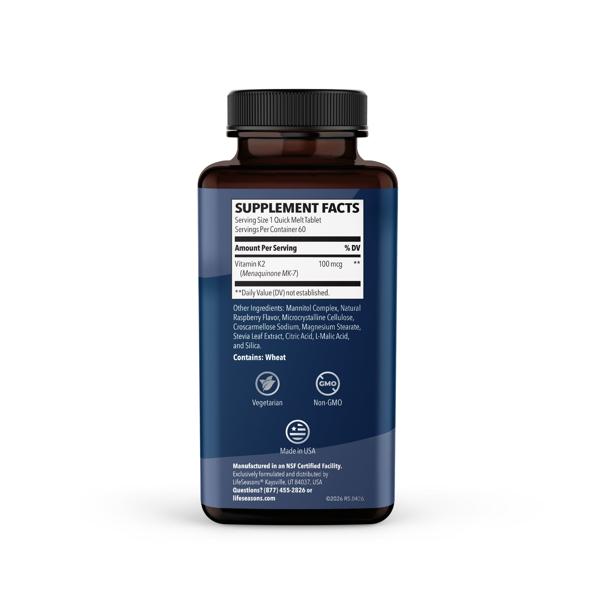 MK-7 Vitamin K2 Quick Melts