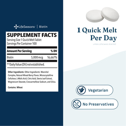 Biotin Quick Melts