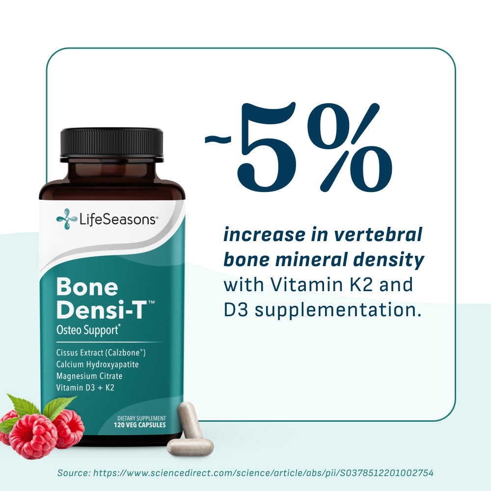 Bone Densi-T | Bone strength support with calcium, D3, & K2