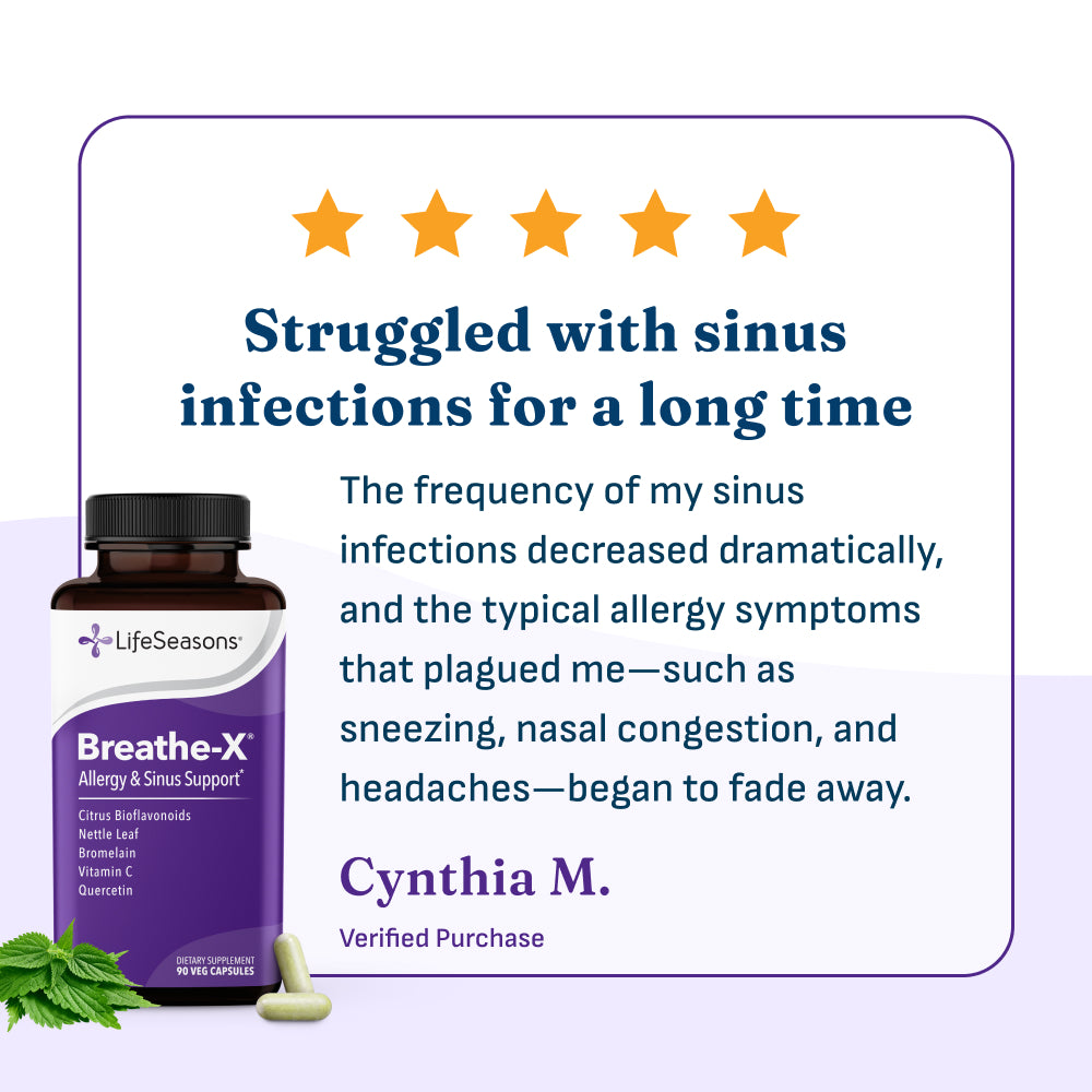 Breathe-X | Sinus & airway support for clearer breathing & comfort