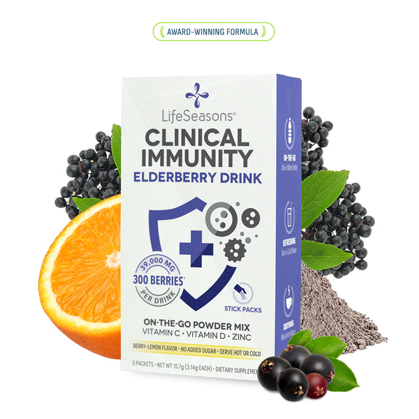 Clinical Immunity Elderberry Drink | Fast support when you feel
