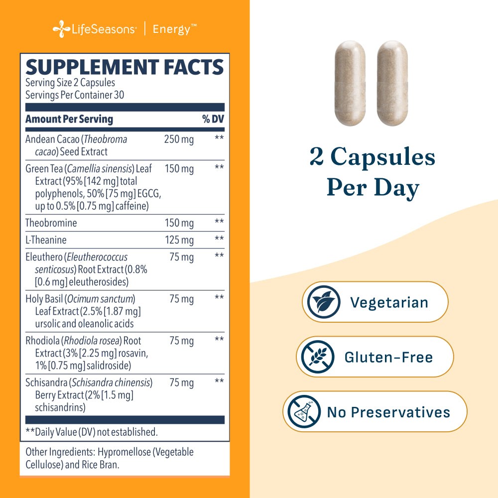 Energy | Steady energy & alertness without the spike-and-crash