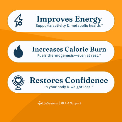 GLP-1 Support | Appetite support for cravings and fullness control | LifeSeasons GLP-1 Support | Appetite support for cravings and fullness control | LifeSeasons