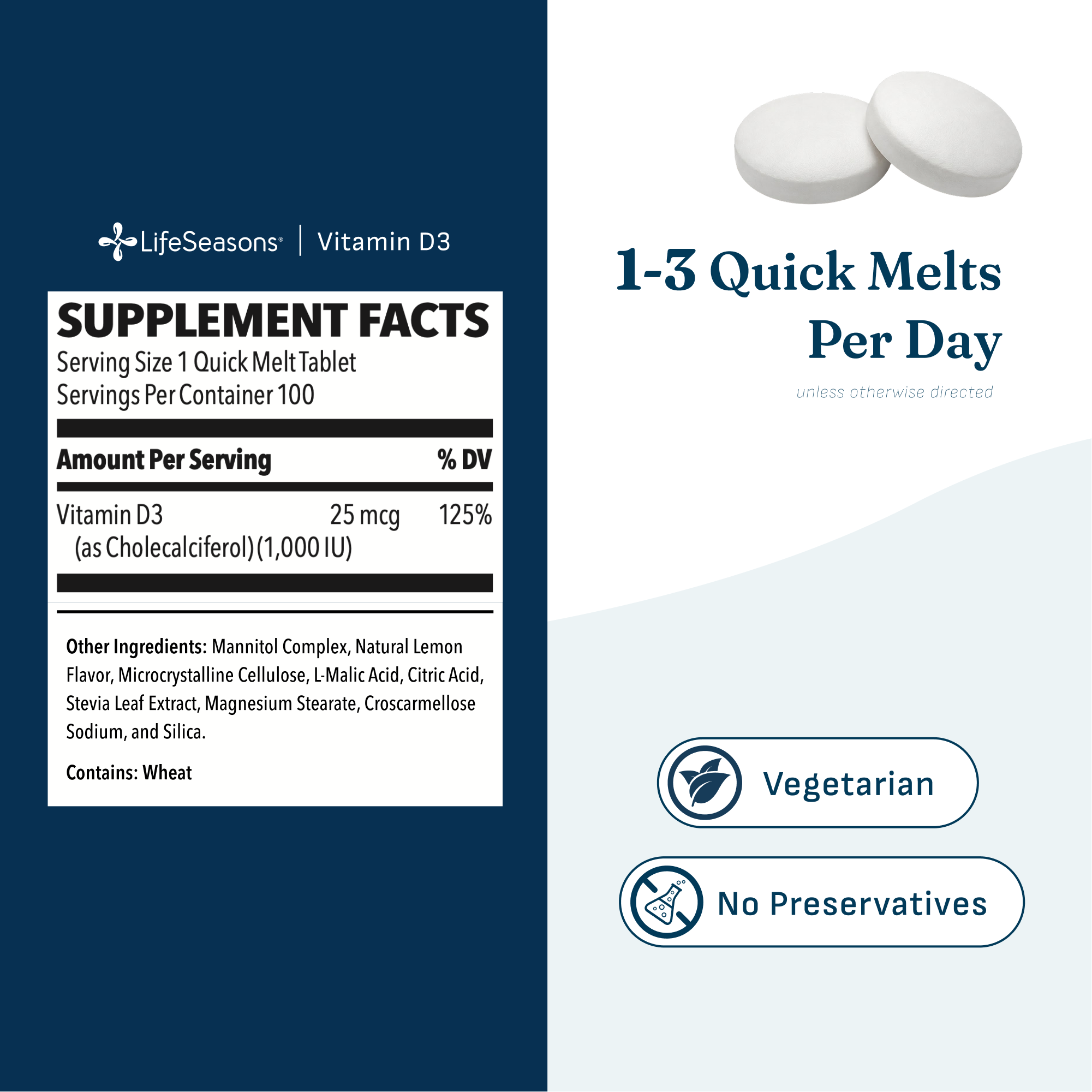 Vitamin D3 Quick Melts