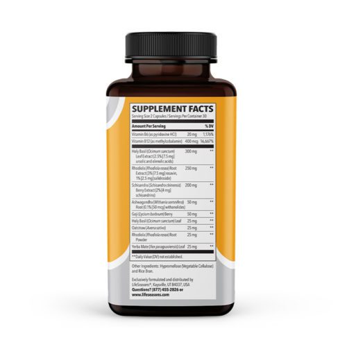 Adrenal Supplement. AdrenalT Support Supplement by LifeSeasons