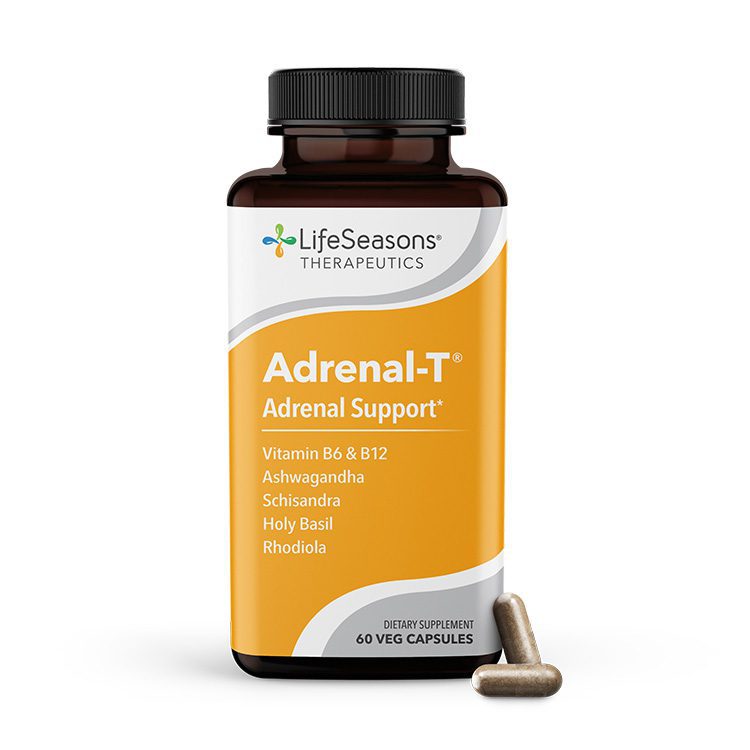 Adrenal-T adrenal support supplement front bottle