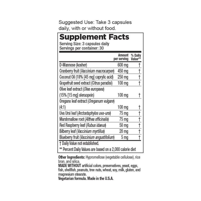 Urinary Tract Health & Yeast Supplement. UrinariX by LifeSeasons