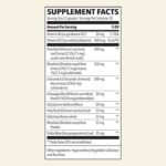 Adrenal-T adrenal support Supplement Facts