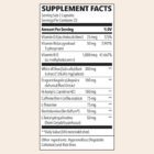 Relieve-R-natural-pain-relief-supplement-facts-sheet