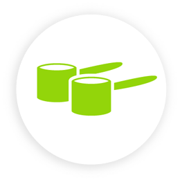 Two Level Scoops Icon